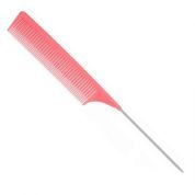 Nail Art Расчёска для мелирования узкая (металлическая спица), розовый