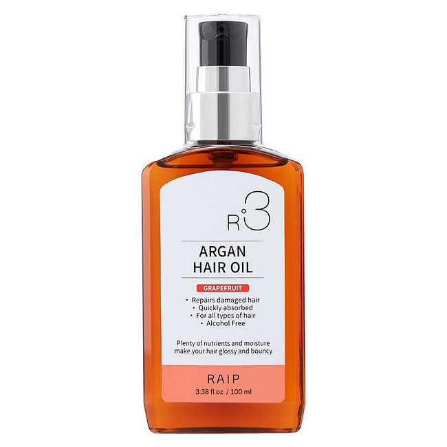 RAIP Аргановое масло для волос / R3 Argan Hair Oil Grapefruit, 100 мл