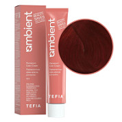 TEFIA  Ambient 6.5 Перманентная крем-краска для волос / Темный блондин красный, 60 мл