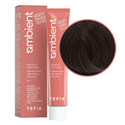 TEFIA  Ambient 6.71 Перманентная крем-краска для волос / Темный блондин фиолетово-пепельный, 60 мл