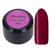 Bluesky Гель-краска для ногтей / Classic 048, коричнево-бордовый, 8 мл