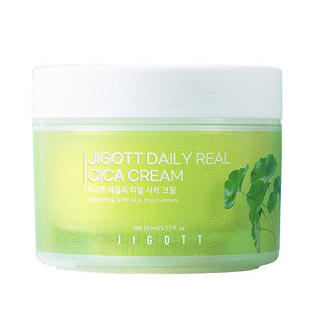 Jigott Крем для лица с экстрактом центеллы / Daily Real Cica Cream, 150 мл