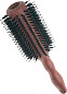 Dewal Брашинг для волос с натуральной щетиной / Деревянная BRW508CN, 38/65 мм, коричневый