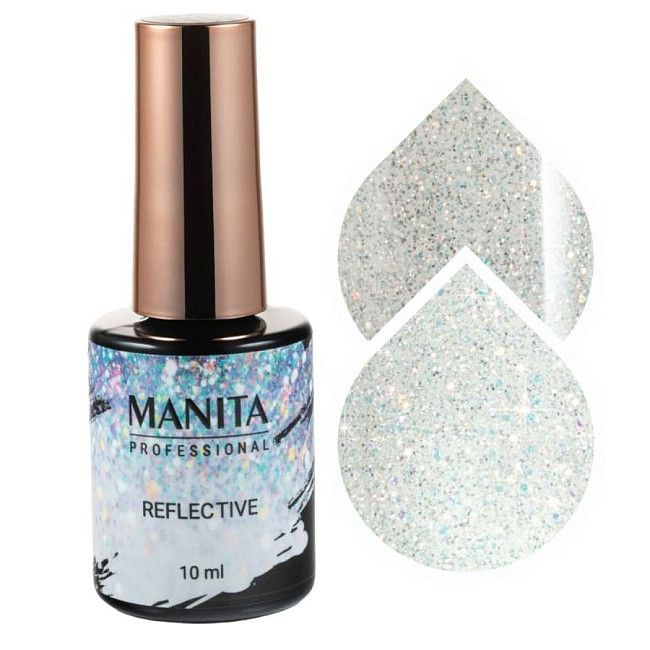 Manita Professional Гель-лак для ногтей светоотражающий / Reflective №09, 10 мл