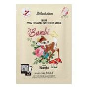 JMSolution Маска тканевая с экстрактом облепихи / Disney Collection SELFIE VITAL Vitamin Tree Fruit Mask, 30 мл