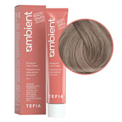TEFIA  Ambient 9.1 Перманентная крем-краска для волос / Очень светлый блондин пепельный, 60 мл