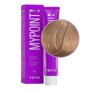 TEFIA Mypoint 9.8 Гель-краска для волос тон в тон / Очень светлый блондин коричневый, безаммиачная, 60 мл