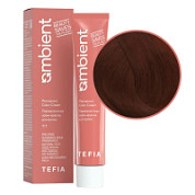 TEFIA  Ambient 6.4 Перманентная крем-краска для волос / Темный блондин медный, 60 мл