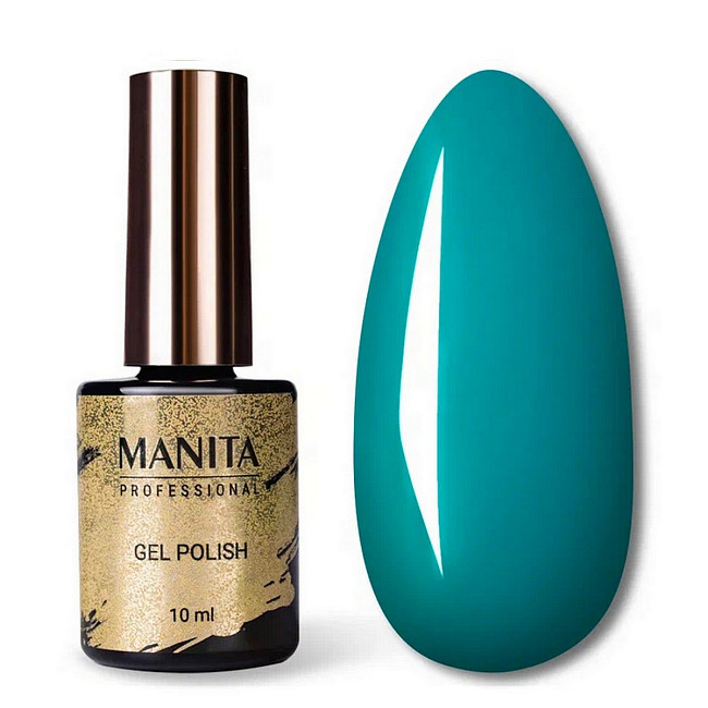 Manita Professional Гель-лак для ногтей / Classic №073, Turquoise, 10 мл