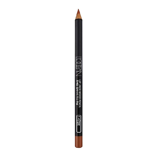 L’ocean Карандаш для губ / Lipliner Wood Pencil #14, Beige