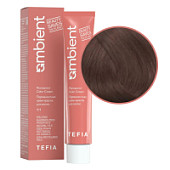 TEFIA  Ambient 7.16 Перманентная крем-краска для волос / Блондин пепельно-махагоновый, 60 мл