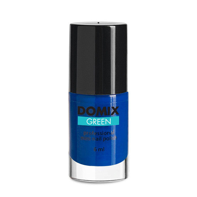 Domix Green Professional Лак для ногтей, темный васильковый, 6 мл