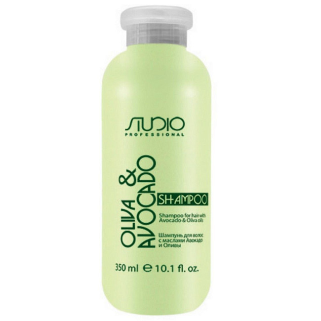 Kapous Шампунь для волос с маслами авокадо и оливы / Oliva & Avocado, 350 мл