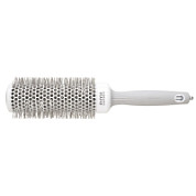 Olivia Garden Термобрашинг для укладки волос / Expert Blowout Speed XL Wavy Bristles White & Grey ID2026/OGBCI45, 45 мм, серый
