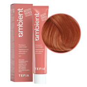 TEFIA  Ambient 8.43 Перманентная крем-краска для волос / Светлый блондин медно-золотистый, 60 мл
