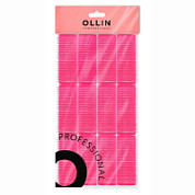 Ollin Бигуди-липучки для волос 396642, 24 мм, 12 шт.