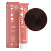 TEFIA  Ambient 5.7 Перманентная крем-краска для волос / Светлый брюнет фиолетовый, 60 мл