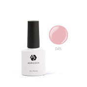 ADRICOCO Цветной гель-лак для ногтей №045, дымчато-розовый, 8 мл
