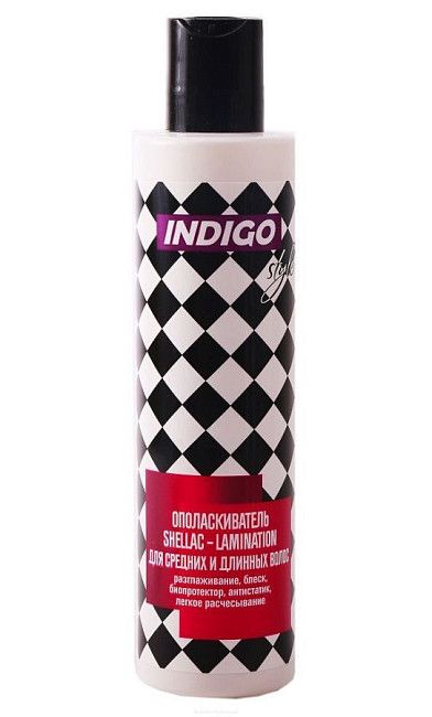 Indigo Ополаскиватель Shellac-Lamination для средних и длинных волос, 200 мл