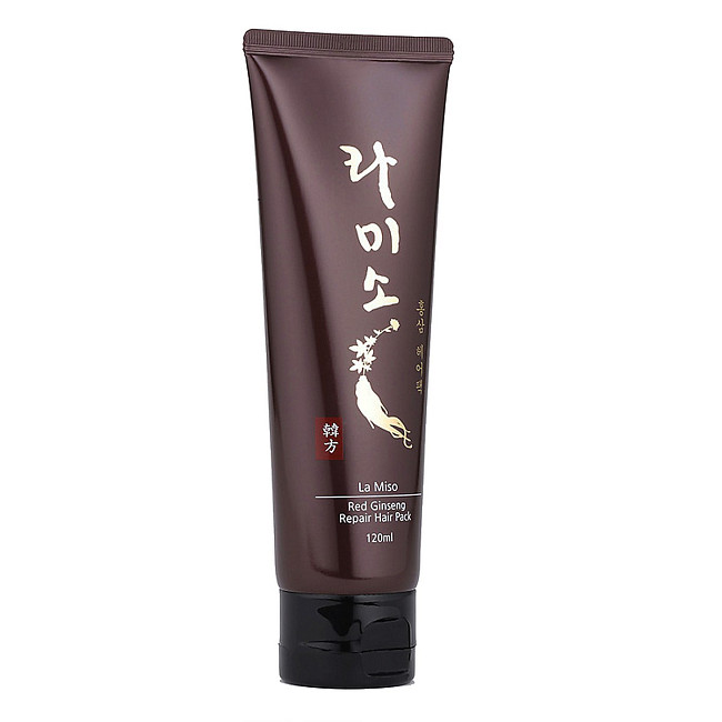 La Miso Восстанавливающая маска для волос с экстрактом красного женьшеня / Red Ginseng Repair Hair Pack, 120 мл
