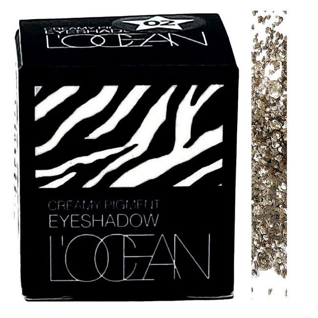 L’ocean Кремовые пигментные тени / Creamy Pigment Eye Shadow #09 Ashley Gold, 1,8 г