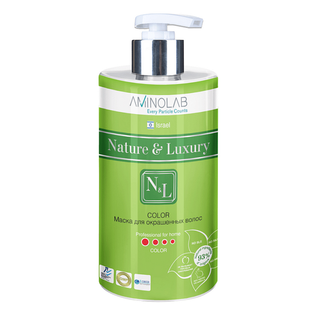 Nature & Luxury Маска для окрашенных волос, 460 мл