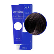 Concept Profy Touch 4.7 Профессиональный крем-краситель для волос, темно-коричневый, 100 мл