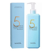 Masil Шампунь для объёма волос с пробиотиками / 5 Probiotics Perpect Volume Shampoo, 500 мл