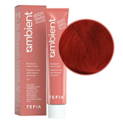 TEFIA  Ambient 8.5 Перманентная крем-краска для волос / Светлый блондин красный, 60 мл