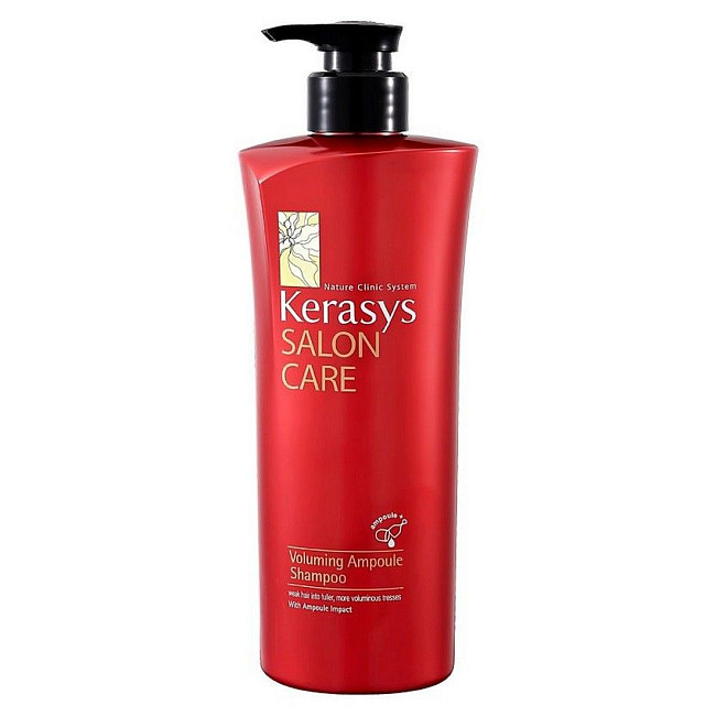KeraSys Шампунь для придания объёма волосам / Salon Care Voluming Ampoule Shampoo 470 мл