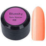 Bluesky Гель-краска для ногтей / Classic 018, розовое кружево, 8 мл