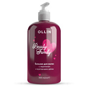 Ollin Бальзам для волос с кератином и протеинами шелка / Beauty Family, 500 мл