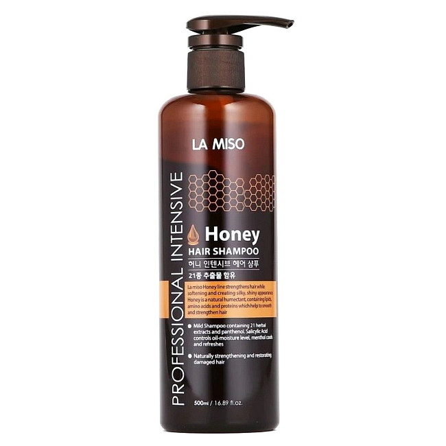 La Miso Шампунь для волос / Intensive Honey Hair Shampoo, 500 мл