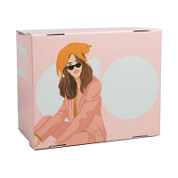 Коробка подарочная складная «Girl», 31,2 х 25,6 х 16,1 см