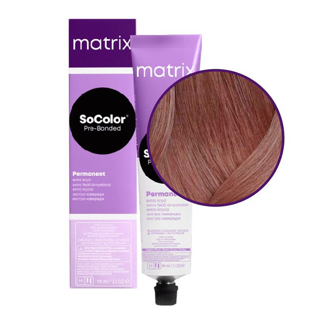 Matrix Крем-краска для седых волос / SoColor Pre-Bonded 508M, светлый блондин мокка, 90 мл