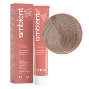 TEFIA  Ambient 9.01 Перманентная крем-краска для волос / Очень светлый блондин натуральный пепельный, 60 мл