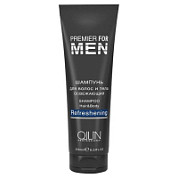Ollin Шампунь для волос и тела мужской освежающий / Premier For Men, 250 мл