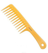 Dewal Гребень для волос / Prosun 6808, 24,5 см, желтый