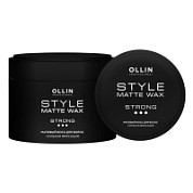 Ollin Матовый воск для волос сильной фиксации / Style, 50 мл