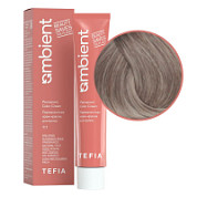TEFIA  Ambient 8.17 Перманентная крем-краска для волос / Светлый блондин пепельно-фиолетовый, 60 мл