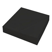 Nail Art Салфетки одноразовые в сложение, спанлейс, 40 г/м2, 30 x 30 см, 100 шт., черный