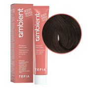 TEFIA  Ambient 6.0 Перманентная крем-краска для волос / Темный блондин натуральный, 60 мл