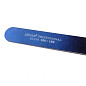 Zinger Пилка для ногтей абразивная прямая / Classic EJ-214, 100/180, сине-чёрный