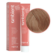 TEFIA  Ambient 8.13 Перманентная крем-краска для волос / Светлый блондин пепельно-золотистый, 60 мл