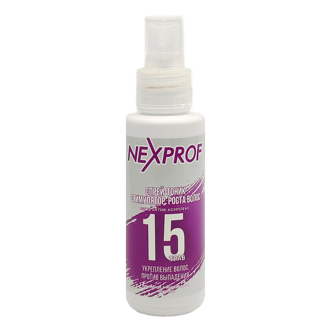 Nexxt Спрей-тоник стимулятор роста волос 15 трав, 100 мл
