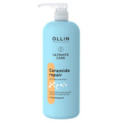 Ollin Восстанавливающий шампунь для волос с церамидами / Ultimate Care, 1000 мл