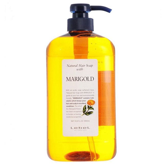 Lebel Шампунь натуральный для жирной кожи головы / Natural Hair Soap Marigold, 1000 мл