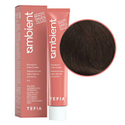 TEFIA  Ambient 5.3 Перманентная крем-краска для волос / Светлый брюнет золотистый, 60 мл