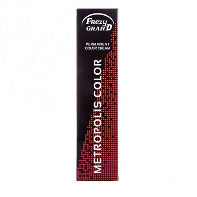 Frezy Grand Крем-краска для волос 6/555, темно-русый красный интенсивный (Dark Carmine Red Blond), 100 мл