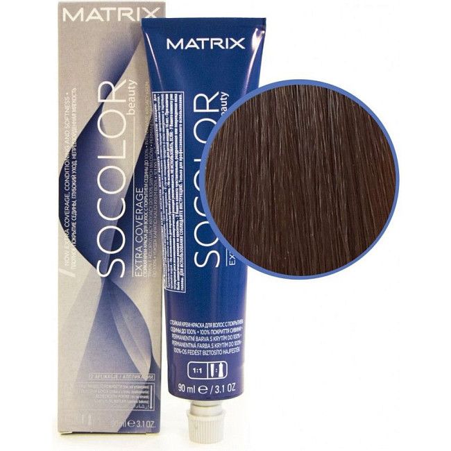 Matrix Крем-краска для волос / Socolor beauty 508N, светлый блондин, 90 мл